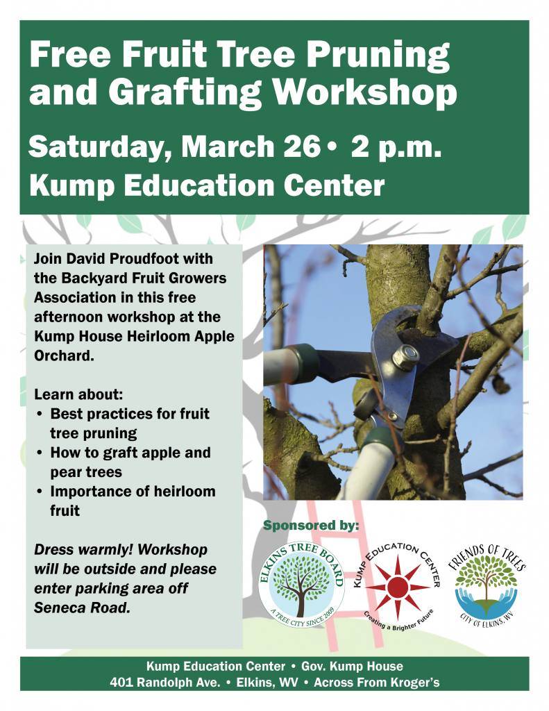 Fruit Tree Pruning and Grafting Workshop – West Virginia Master Naturalists
